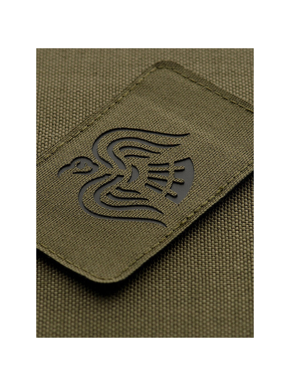 M-TAC NASZYWKA SZTANDAR WRONA LASER CUT ZIELONO-CZARNA