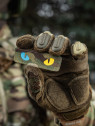 M-TAC Naszywka Kocie Oczy CAT EYES LASER Cut multicam-żółto-zielona fluorescencyjna