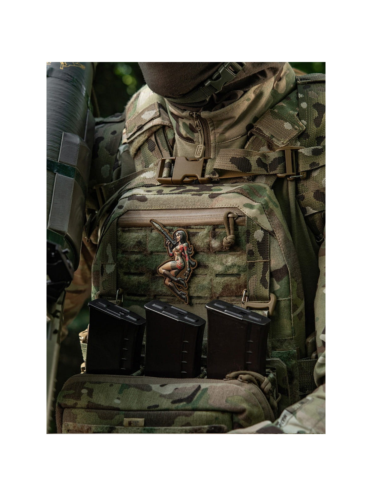 M-TAC Naszywka 3D Tactical Girl Nr9 RPG PVC Yakuza