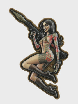 M-TAC Naszywka 3D Tactical Girl Nr9 RPG PVC Yakuza