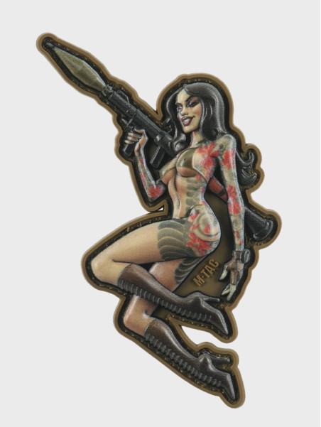 M-TAC Naszywka 3D Tactical Girl Nr9 RPG PVC Yakuza