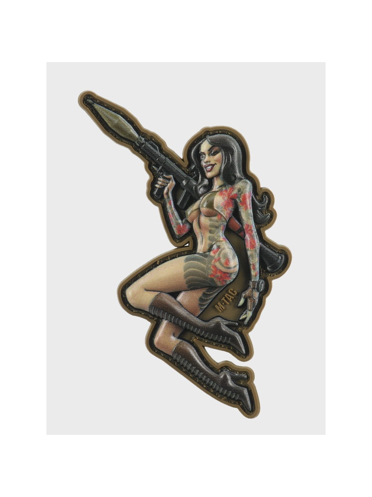 M-TAC Naszywka 3D Tactical Girl Nr9 RPG PVC Yakuza