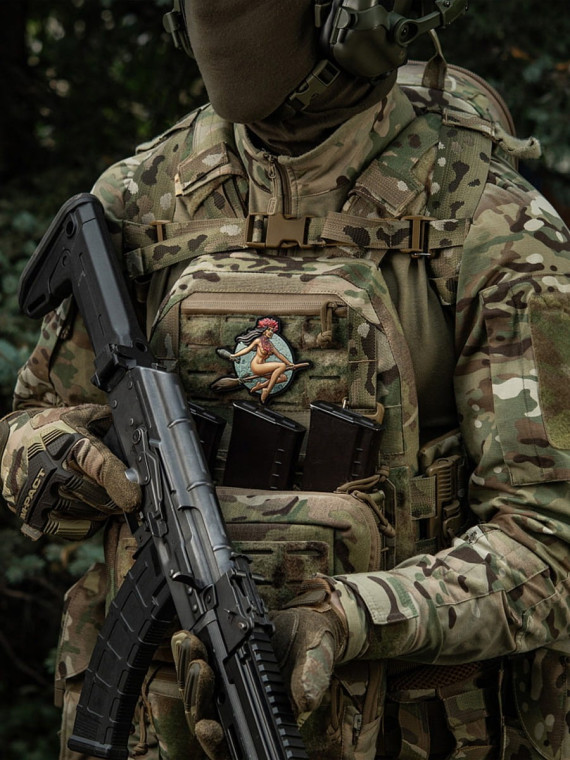 M-TAC Naszywka 3D Tactical Girl Nr11 RPG PVC Wiedźma