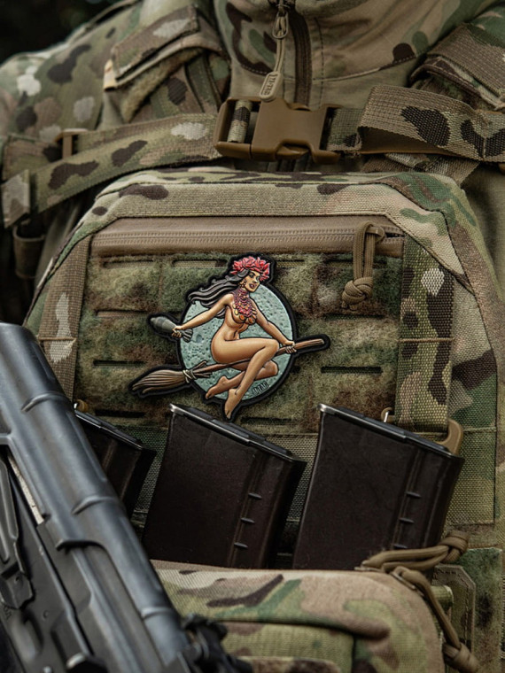 M-TAC Naszywka 3D Tactical Girl Nr11 RPG PVC Wiedźma
