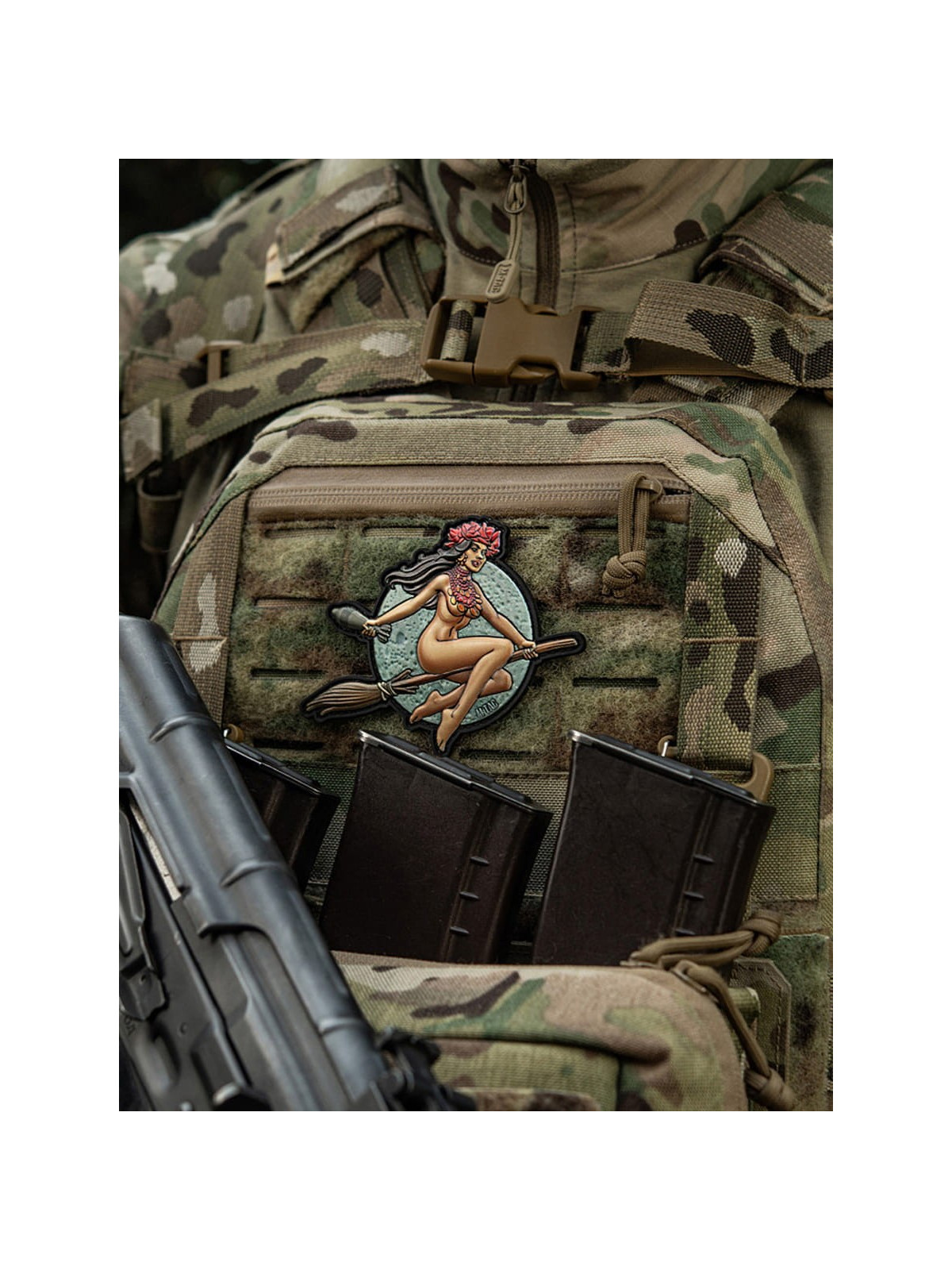 M-TAC Naszywka 3D Tactical Girl Nr11 RPG PVC Wiedźma