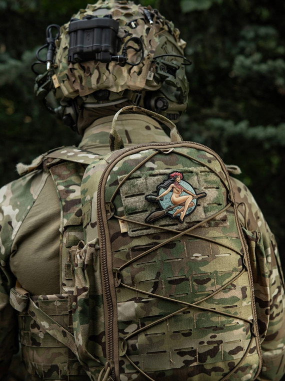 M-TAC Naszywka 3D Tactical Girl Nr11 RPG PVC Wiedźma