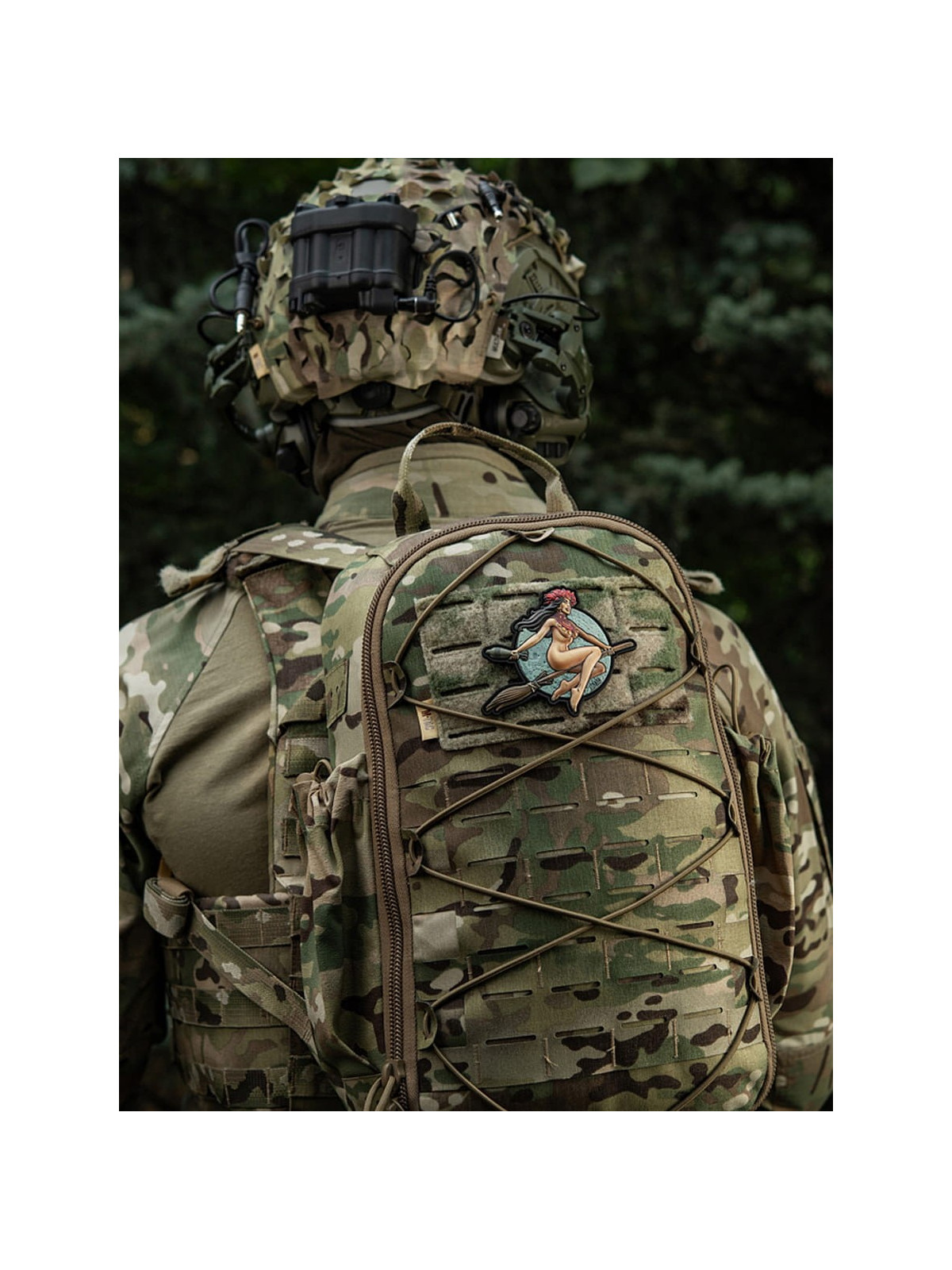 M-TAC Naszywka 3D Tactical Girl Nr11 RPG PVC Wiedźma