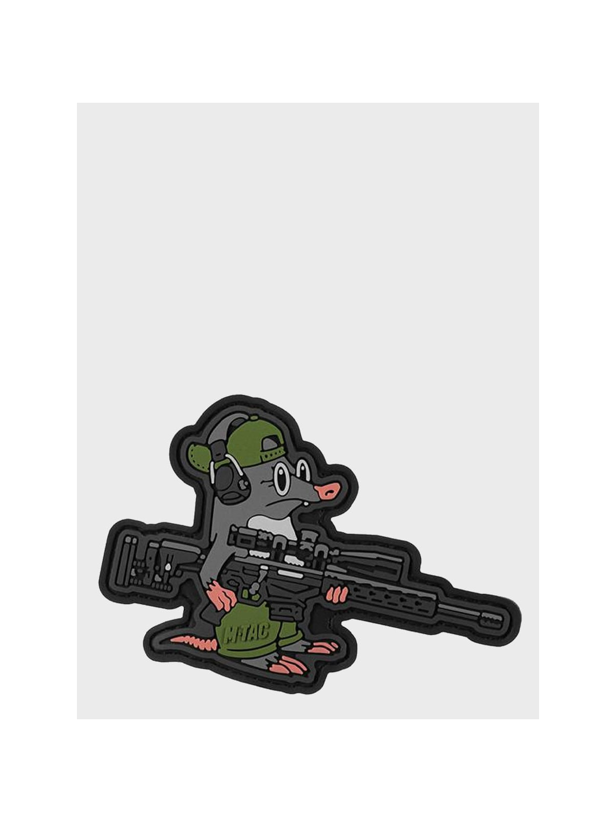 M-TAC Naszywka 3D Kret Snajper 6,5 x 9,8 cm PVC