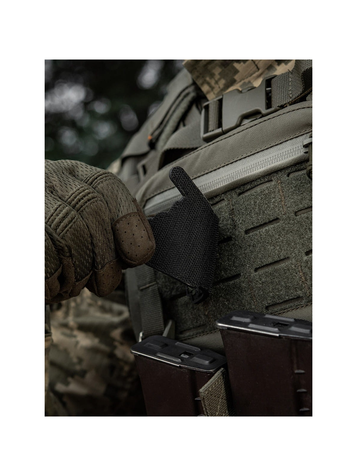 M-TAC Naszywka 3D Caesar Samobieżna haubicoarmata kal. 155 mm 6,4 x 10 cm PVC Oliwkowa