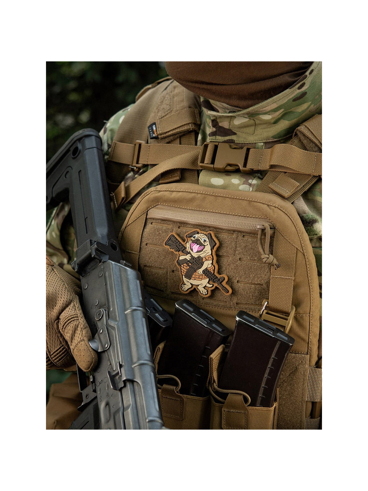 M-TAC Naszywka 3D Fighting Rex 2 9,2 x 8,4 cm PVC