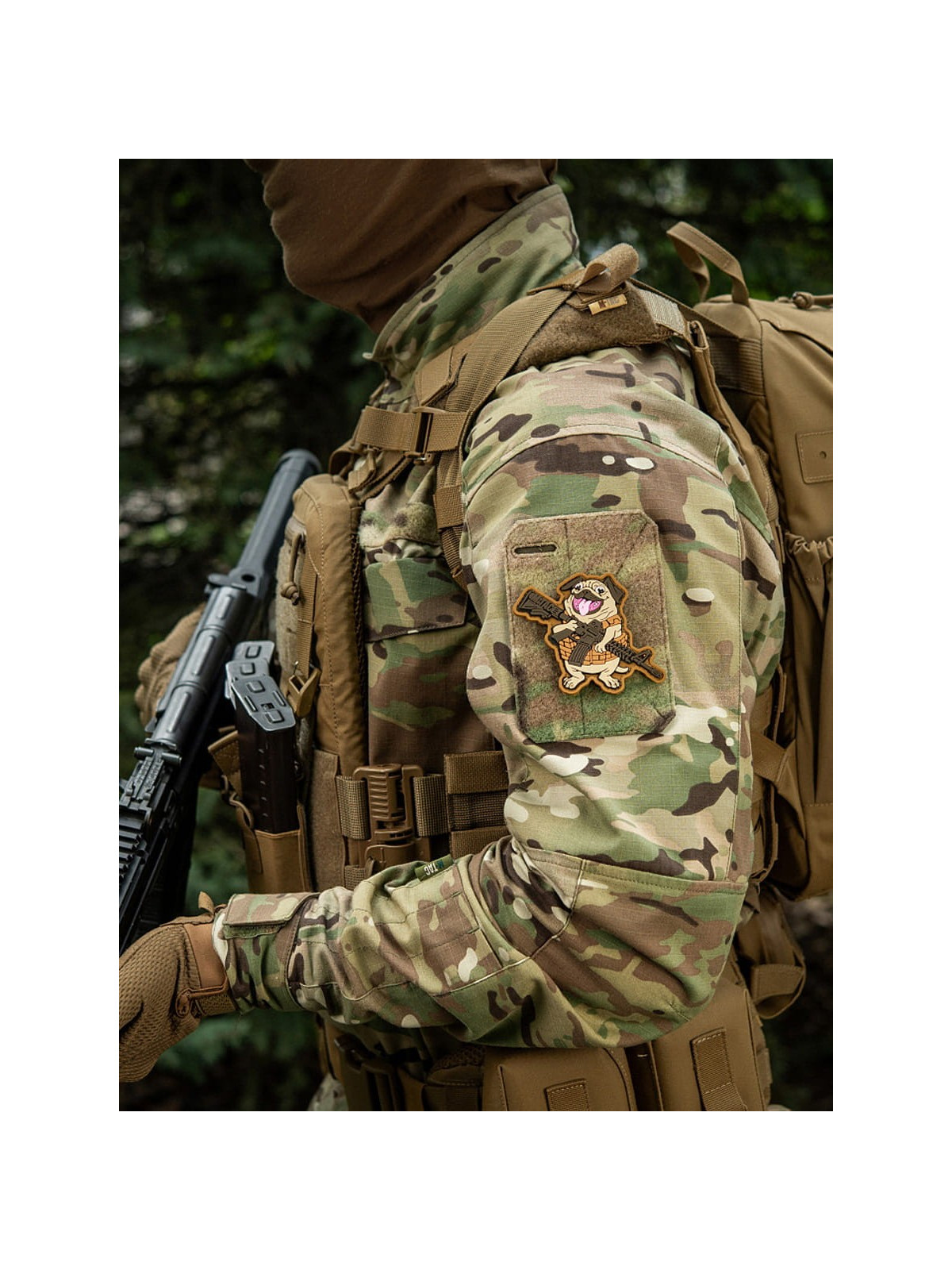 M-TAC Naszywka 3D Fighting Rex 2 9,2 x 8,4 cm PVC