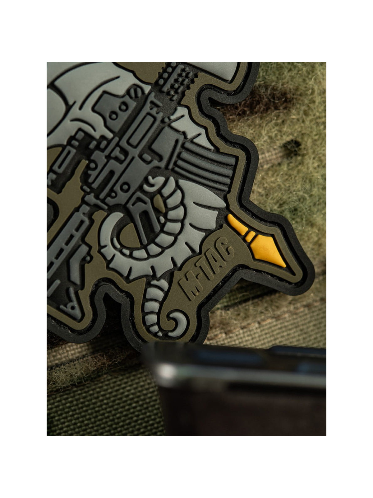 M-TAC Naszywka KONIK morski PVC Coyote