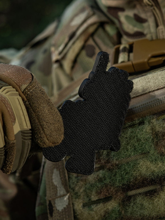 M-TAC Naszywka KONIK morski PVC Coyote