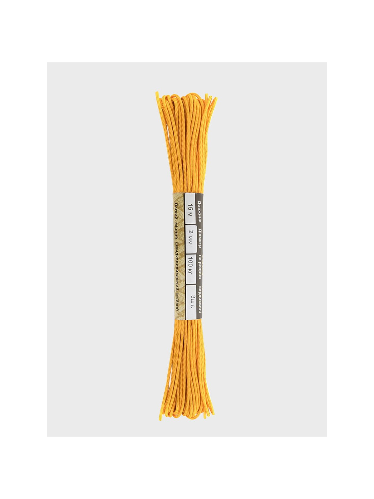 M-TAC Linka paracord minicord 15m 2mm czerwone złoto
