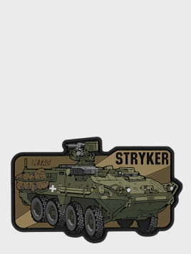 M-TAC Naszywka 3D M1126 Stryker 6,7 x 10,8 cm PVC oliwkowa