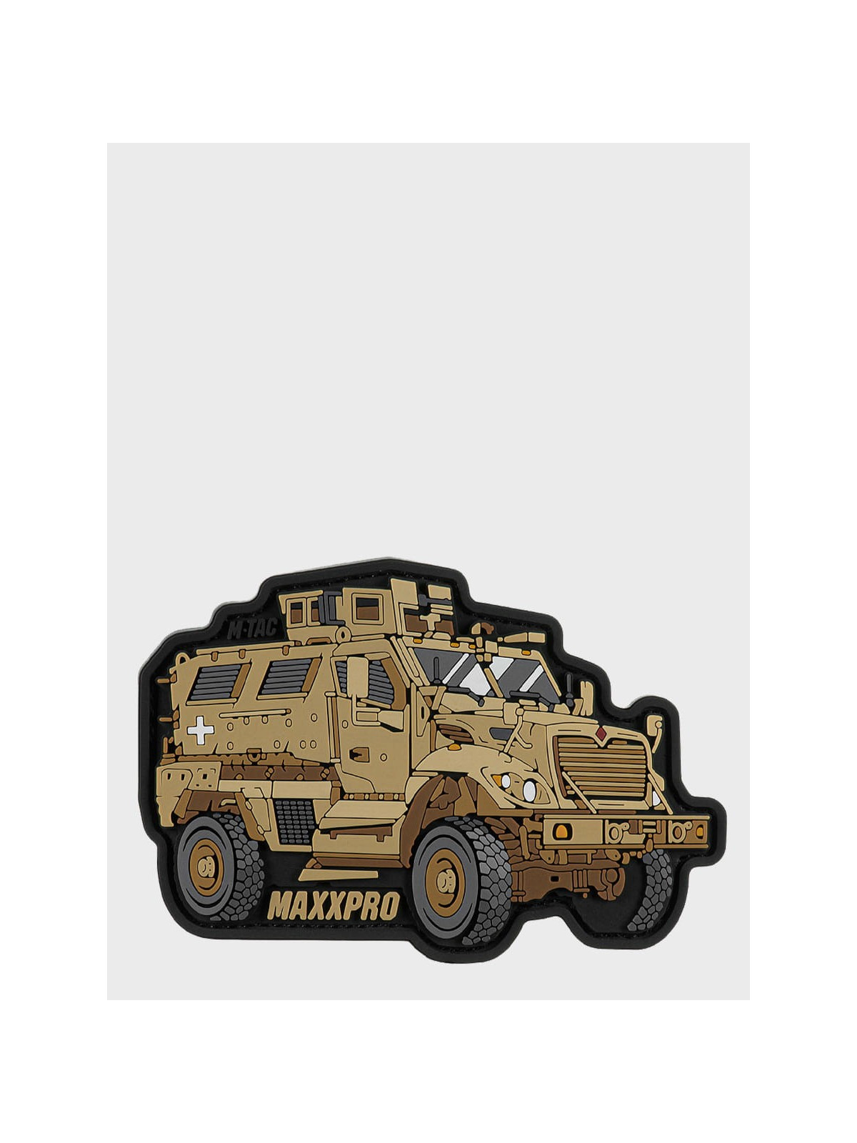 M-TAC Naszywka 3D MaxxPro M1224 7,2 x 10,6 cm PVC Coyote