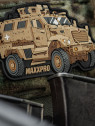M-TAC Naszywka 3D MaxxPro M1224 7,2 x 10,6 cm PVC Coyote