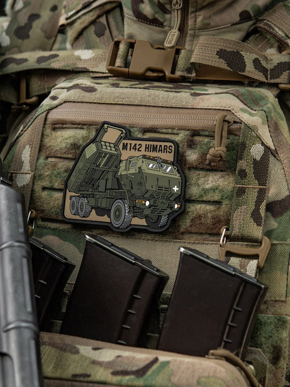 M-TAC Naszywka 3D M142 Himars 8,5 x 10 cm PVC Oliwkowa