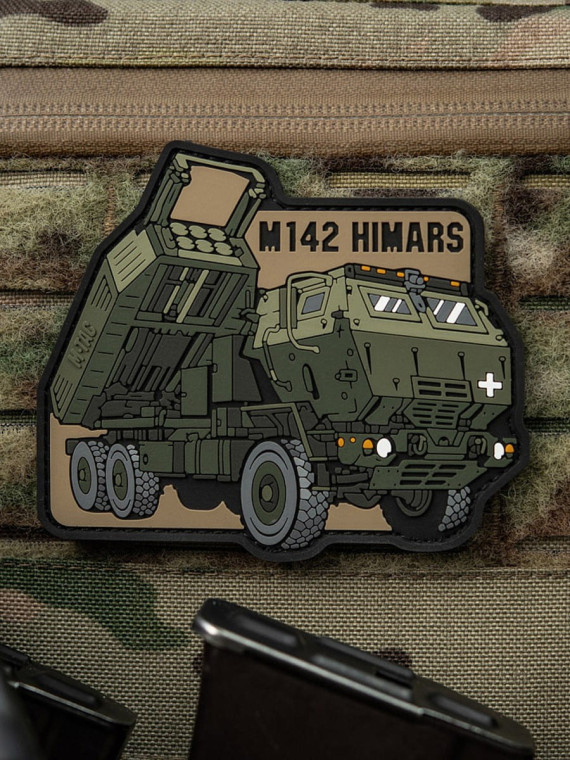 M-TAC Naszywka 3D M142 Himars 8,5 x 10 cm PVC Oliwkowa