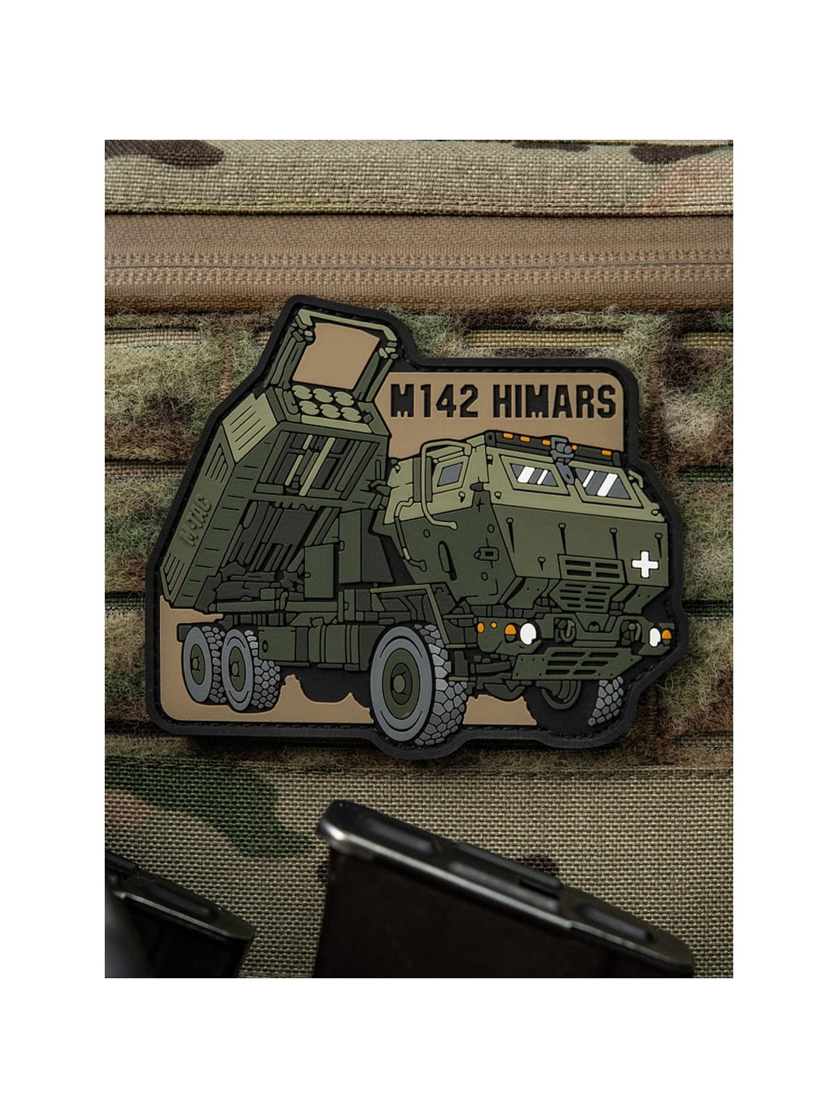 M-TAC Naszywka 3D M142 Himars 8,5 x 10 cm PVC Oliwkowa