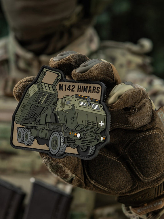 M-TAC Naszywka 3D M142 Himars 8,5 x 10 cm PVC Oliwkowa