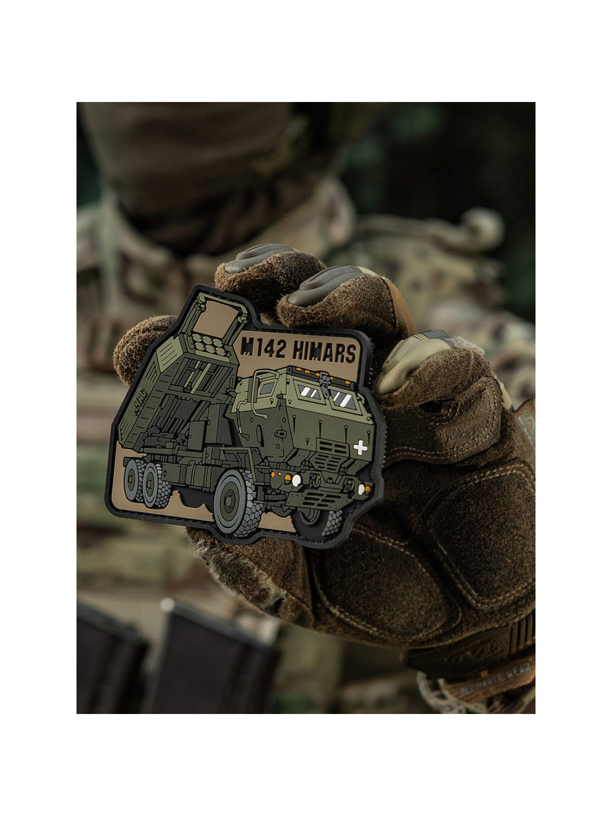 M-TAC Naszywka 3D M142 Himars 8,5 x 10 cm PVC Oliwkowa