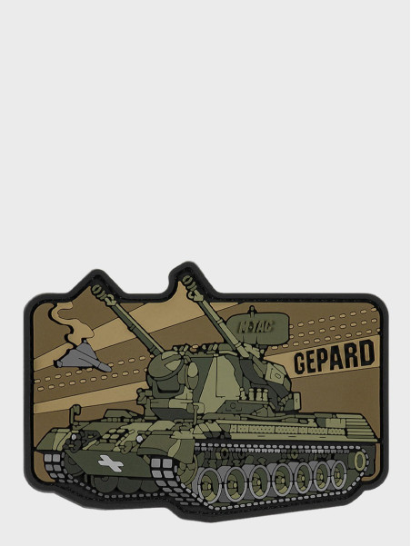M-TAC Naszywka 3D Gepard 7,2 x 10 cm PVC Oliwkowa