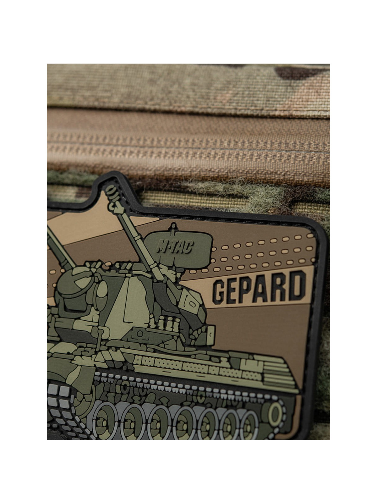 M-TAC Naszywka 3D Gepard 7,2 x 10 cm PVC Oliwkowa