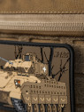 M-TAC Naszywka 3D Bradley 6,5 x 10,5 cm PVC Coyote