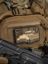 M-TAC Naszywka 3D Bradley 6,5 x 10,5 cm PVC Coyote