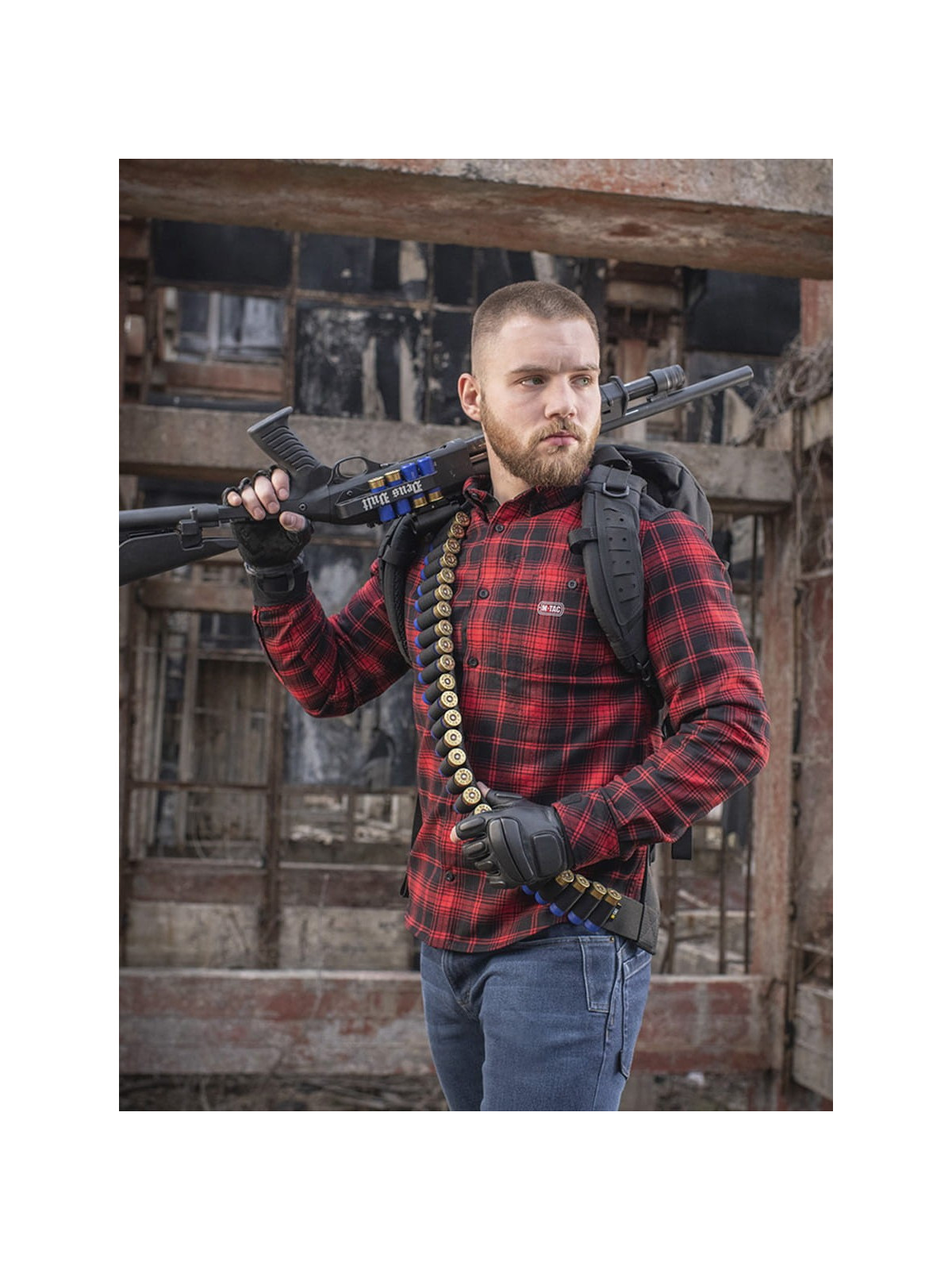 M-TAC Pas na naboje ładownica na 55 nabojów Bandolier Elite 12/16 Gauge