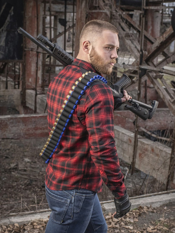 M-TAC Pas na naboje ładownica na 55 nabojów Bandolier Elite 12/16 Gauge