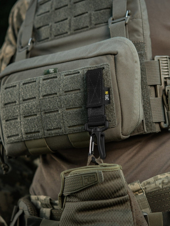 M-TAC TROK Z KARABIŃCZYKIEM MOLLE CZARNY