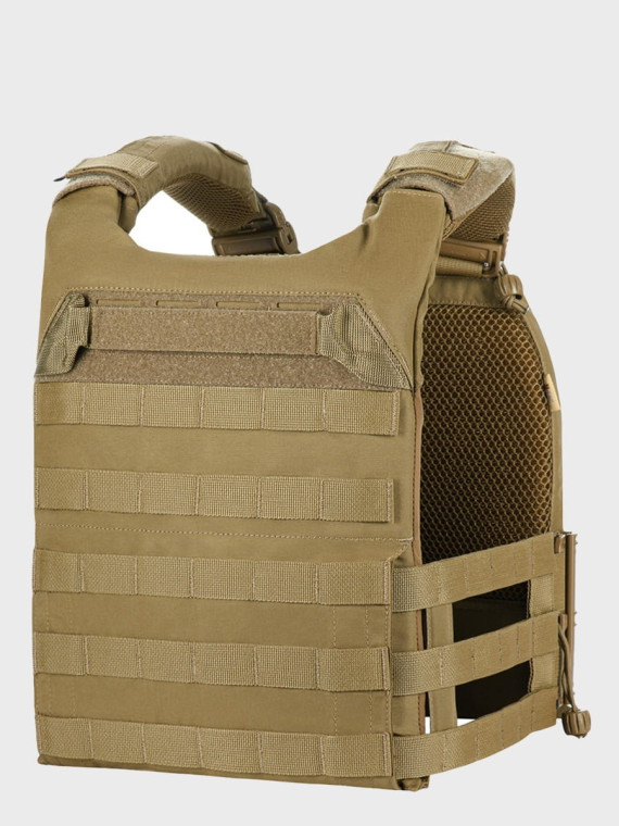 M-TAC Kamizelka taktyczna Plate Carrier Cuirass FAST Elite MOLLE velcro coyote