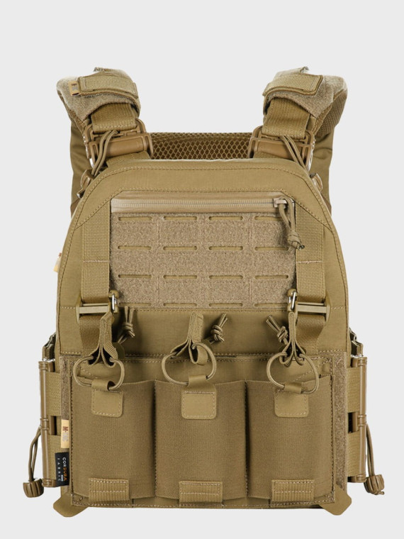 M-TAC Kamizelka taktyczna Plate Carrier Cuirass FAST Elite MOLLE velcro coyote