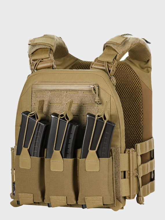 M-TAC Kamizelka taktyczna Plate Carrier Cuirass FAST Elite MOLLE velcro coyote