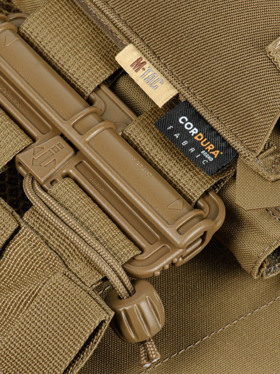 M-TAC Kamizelka taktyczna Plate Carrier Cuirass FAST Elite MOLLE velcro coyote