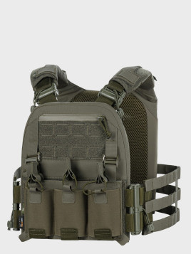 M-TAC Kamizelka taktyczna Plate Carrier Cuirass FAST Elite MOLLE velcro oliwkowa