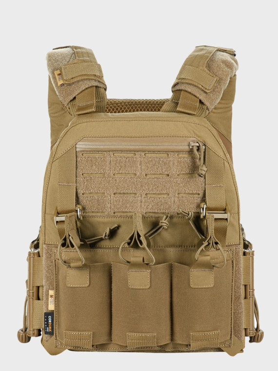 M-TAC Kamizelka Taktyczna Plate Carrier Cuirass Elite MOLLE Velcro Coyote