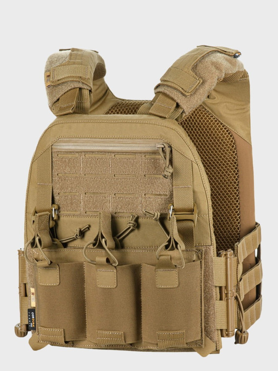 M-TAC Kamizelka Taktyczna Plate Carrier Cuirass Elite MOLLE Velcro Coyote