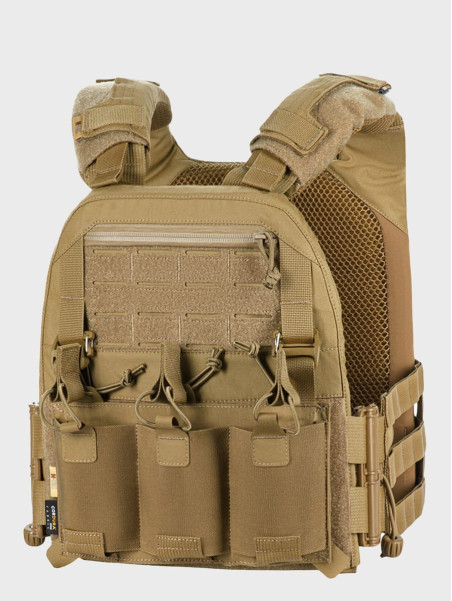 M-TAC Kamizelka Taktyczna Plate Carrier Cuirass Elite MOLLE Velcro Coyote