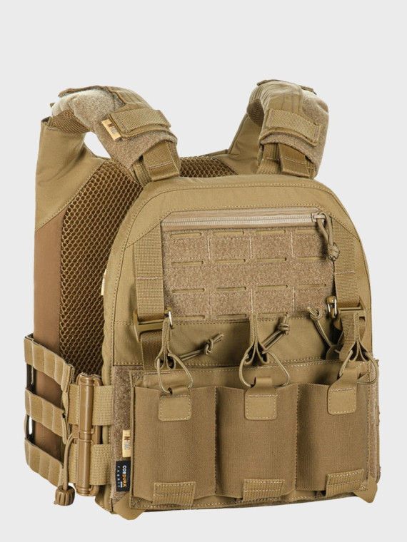 M-TAC Kamizelka Taktyczna Plate Carrier Cuirass Elite MOLLE Velcro Coyote