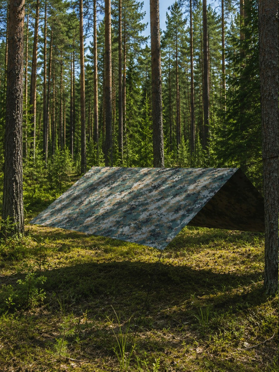TEXAR TARP WODOODPORNY PŁACHTA PLANDEKA 300x300cm MARPAT