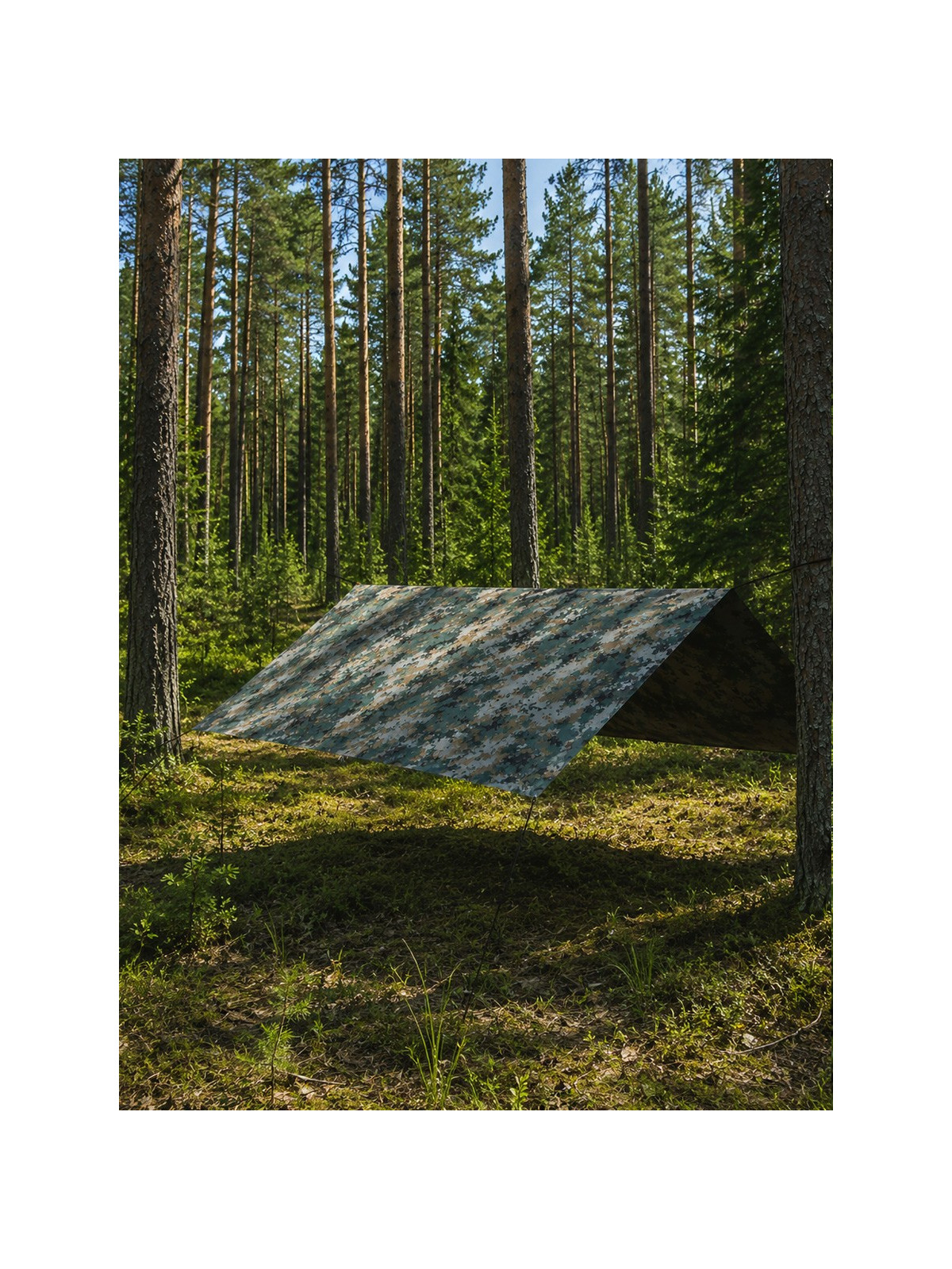 TEXAR TARP WODOODPORNY PŁACHTA PLANDEKA 300x300cm MARPAT