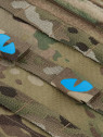 M-TAC Naszywka Tiger Eyes LC PARA Multicam - Oczy Niebieskie