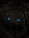 M-TAC Naszywka Tiger Eyes LC PARA Multicam - Oczy Niebieskie