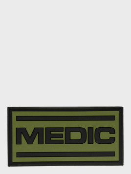 M-TAC Naszywka 3D Medic PVC 7 x 3,5 cm Czarno-oliwkowa