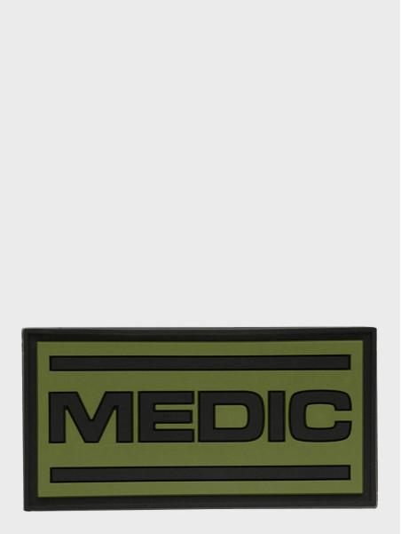 M-TAC Naszywka 3D Medic PVC 7 x 3,5 cm Czarno-oliwkowa