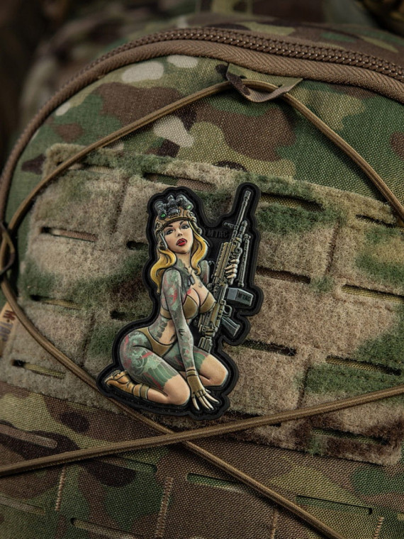 M-TAC Naszywka Tactital Girl Nr5 Yakuza PVC 8,7 x 5 cm