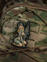 M-TAC Naszywka Tactital Girl Nr5 Yakuza PVC 8,7 x 5 cm